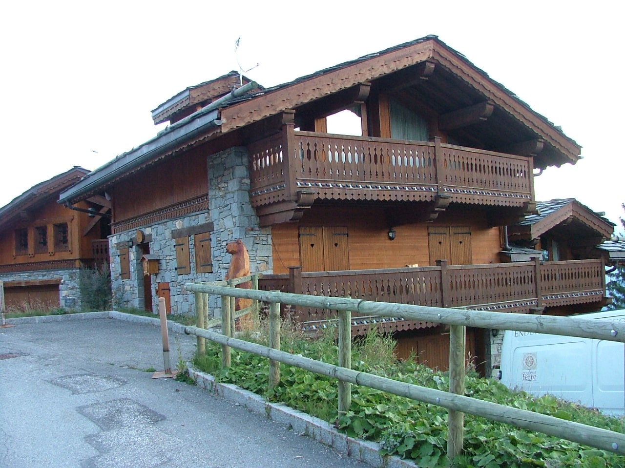 revetements muraux chalet a coeur de chaux