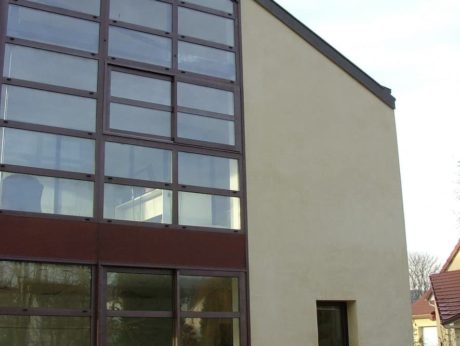 maison contemporaine stuc marmorin